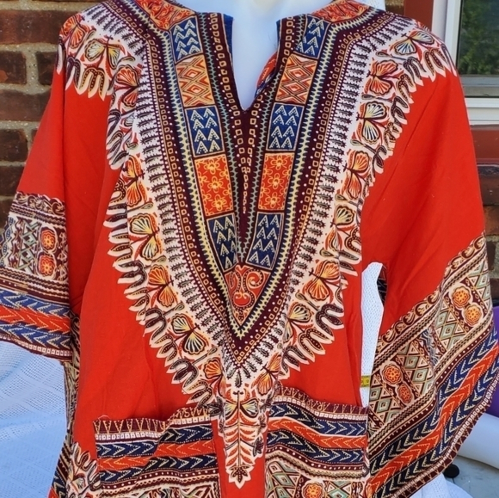 African Heritage Plus Size Top 0X -1X - Picture 3 of 11